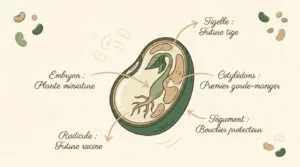 Les graines et la germination : fiche à imprimer
