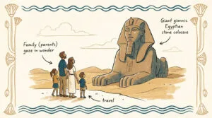 Égypte avec des enfants : pyramides et secrets des pharaons