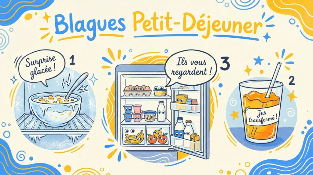 Enfant surpris devant un bol de céréales pour le poisson d'avril