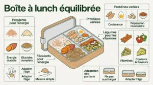 Lunch box équilibrée : idées de repas pour l&rsquo;école