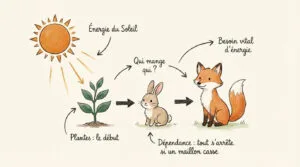 Comprendre la chaîne alimentaire pour les enfants