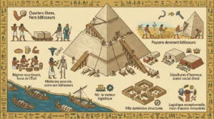 Les secrets de la construction des pyramides d&rsquo;Égypte