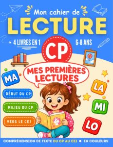 Couverture du livre Mon cahier de Lecture CP, 35 histoires pour apprendre à lire, 6-8 ans