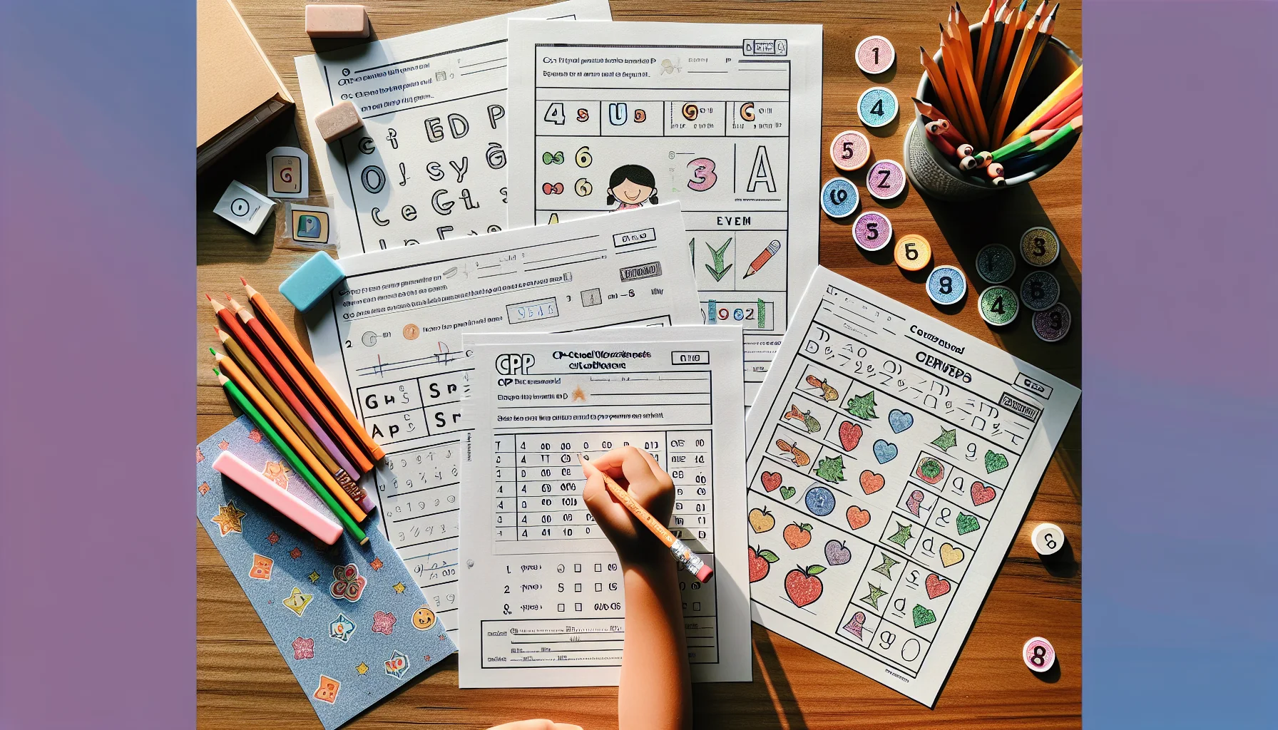 Exercices de CP gratuits à imprimer - lecture, écriture, maths