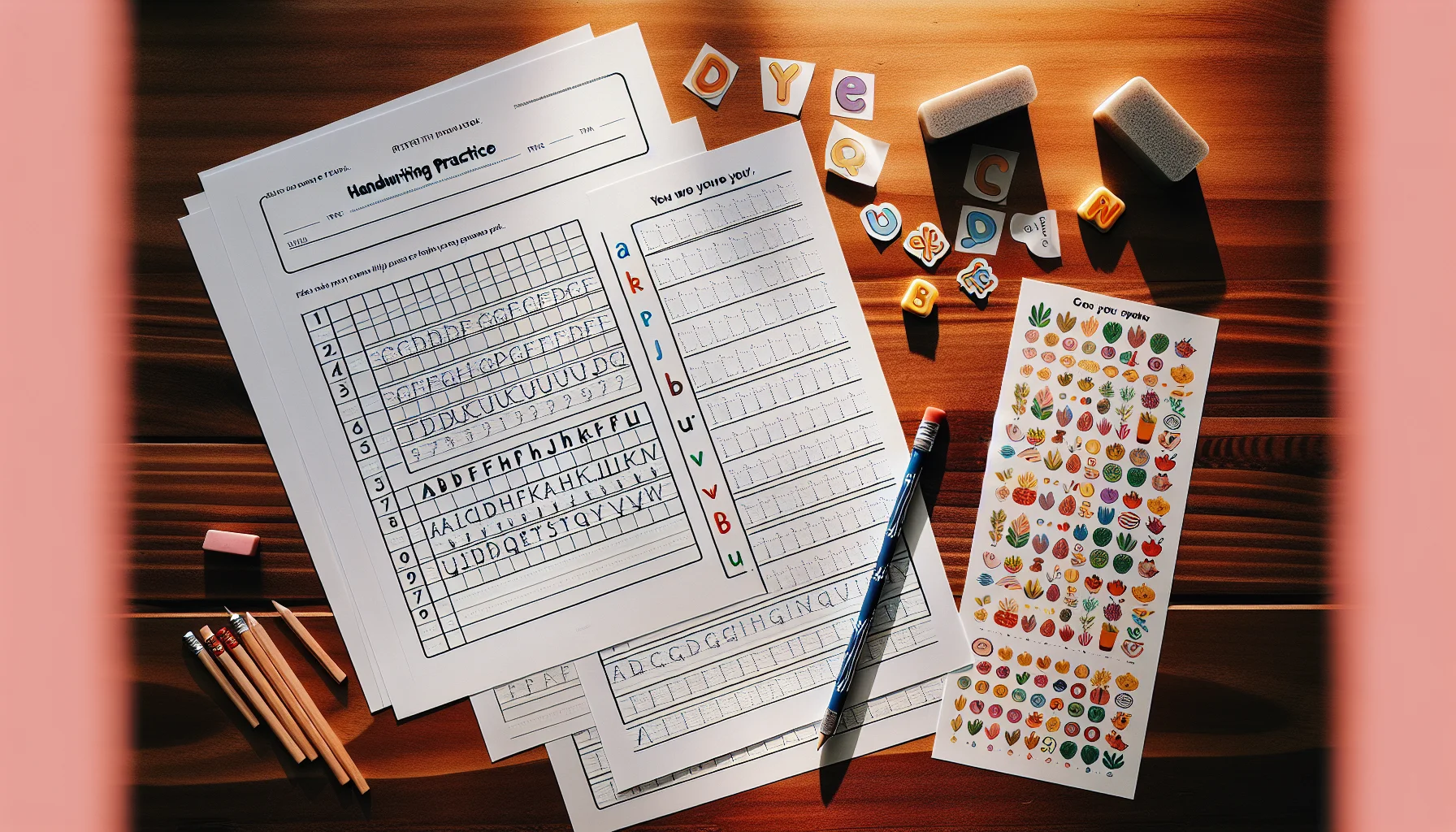 Fiches d'écriture maternelle gratuites à imprimer