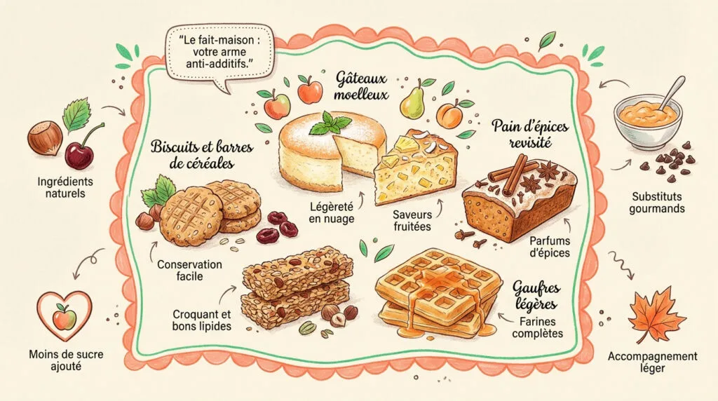 Biscuits maison aux céréales et fruits secs pour un goûter sain