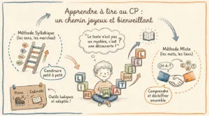 Accompagner son enfant en lecture au CP : méthodes et astuces