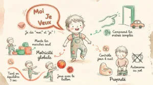 Étapes du développement de l&rsquo;enfant de 3 à 6 ans