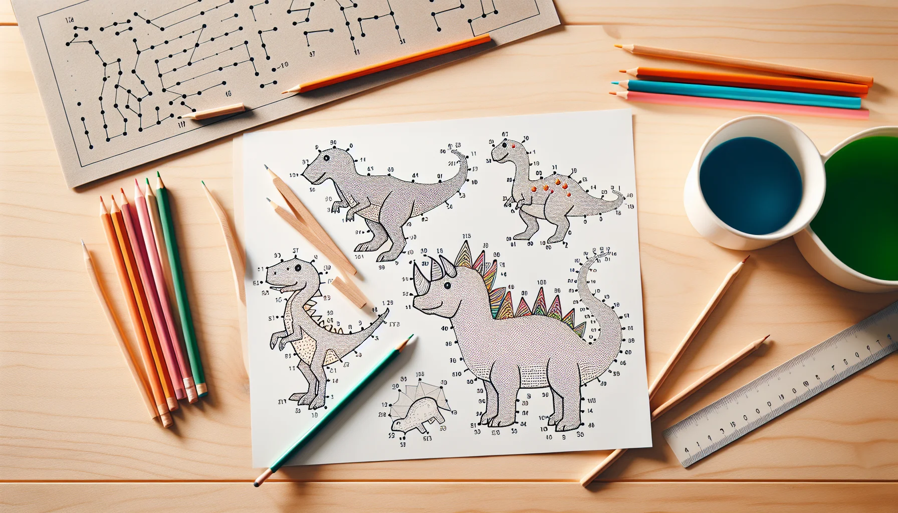 Points à relier gratuits à imprimer pour enfants