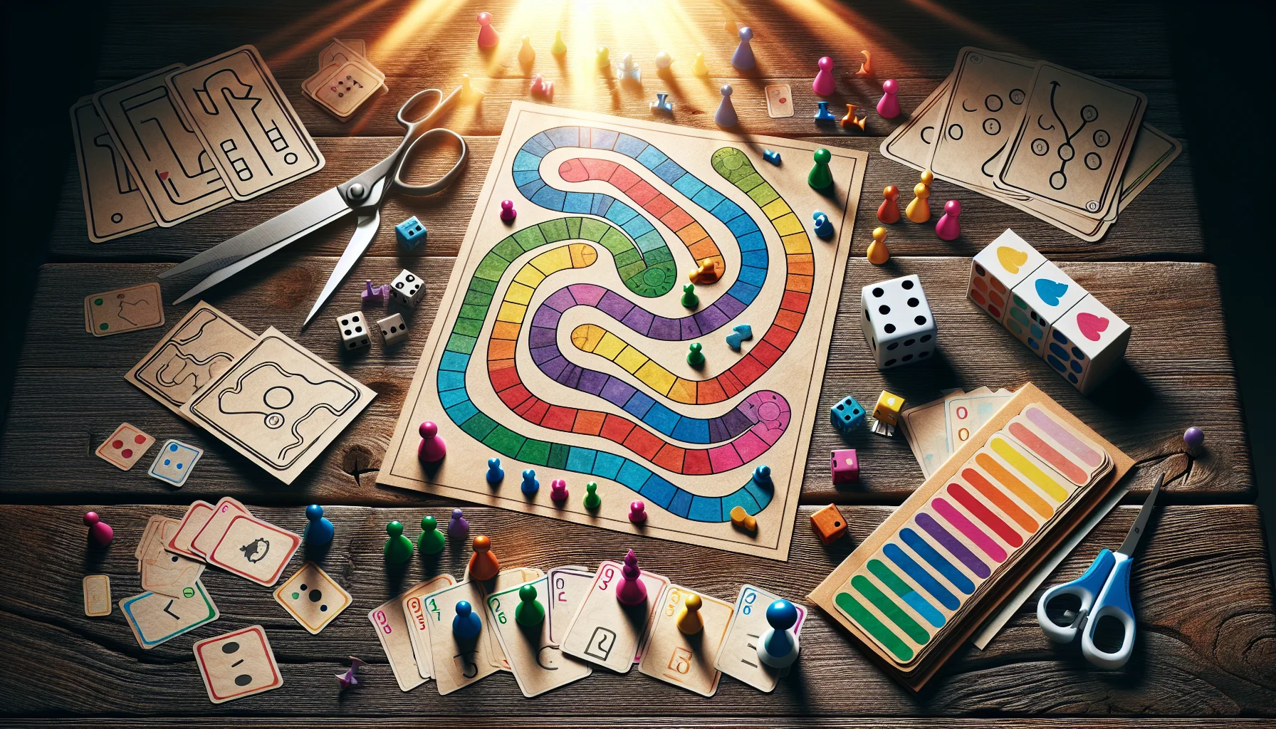 Jeux de société à imprimer pour enfants