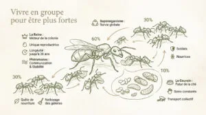 Pourquoi la vie en colonie est la clé des fourmis