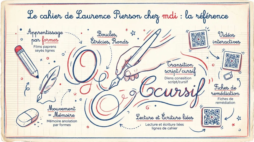 Cahier d'écriture Laurence Pierson éditions MDI pour le CP