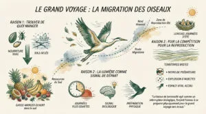 Migration oiseaux : pourquoi partent-ils vers le sud ?