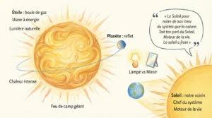 Les étoiles expliquées aux enfants : naissance, vie et mort