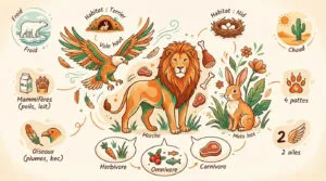 Dictionnaire des animaux pour enfants : de A à Z