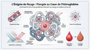 Pourquoi notre sang est-il rouge et non bleu ?