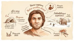 Tout savoir sur l&rsquo;homme de Cro-Magnon expliqué aux enfants