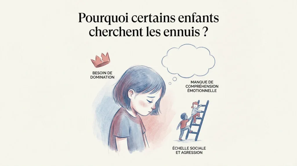 Enfants discutant dans une cour de récréation