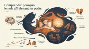 Mon enfant a peur du noir : 8 solutions qui marchent