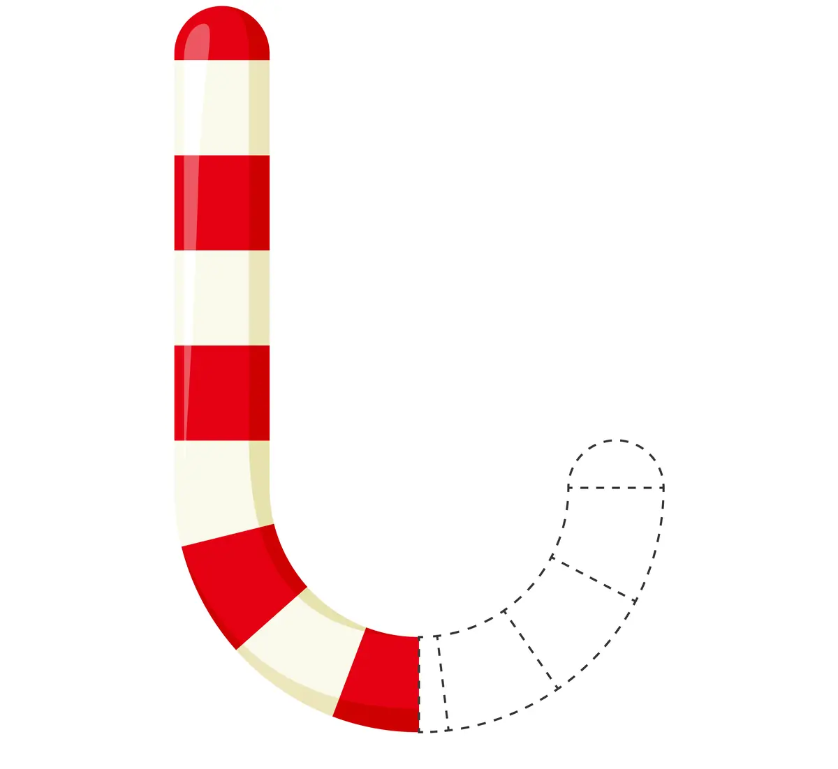 fiche graphisme canne rouge a completer a imprimer