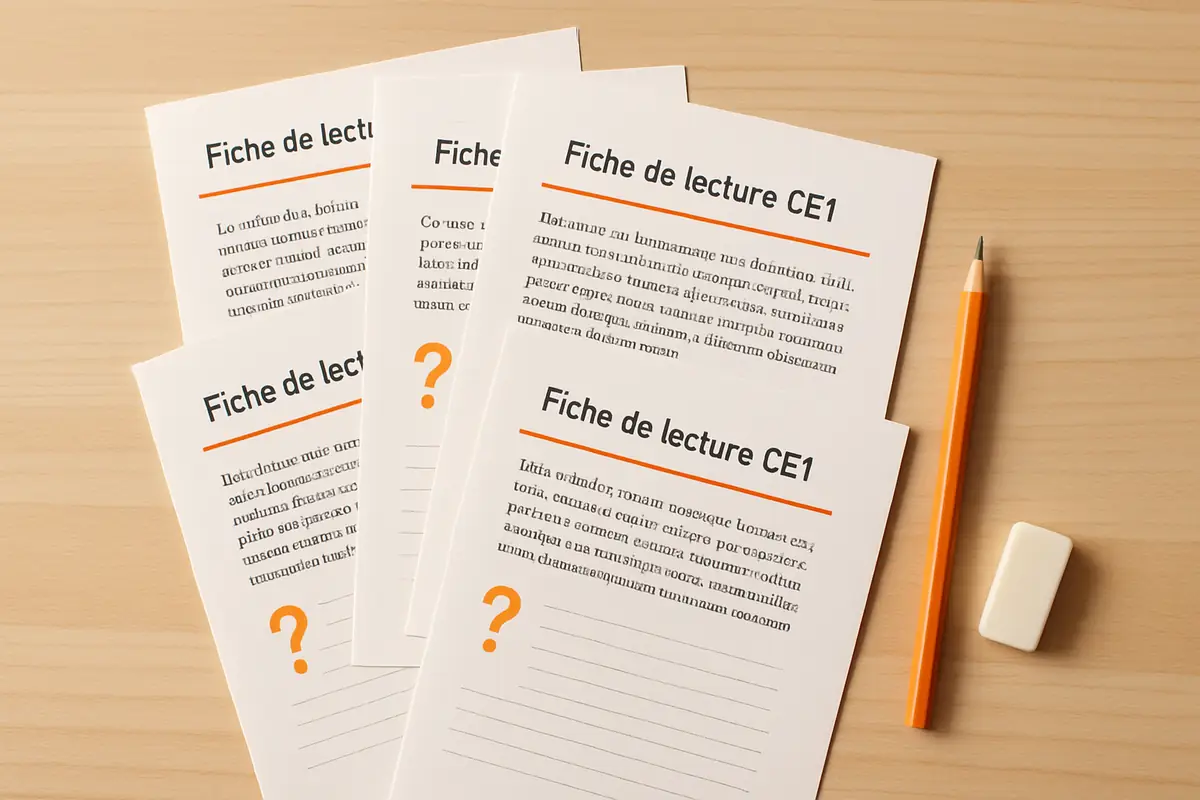 12 fiches de lecture CE1 a imprimer gratuitement en PDF - Cahiers Enfants