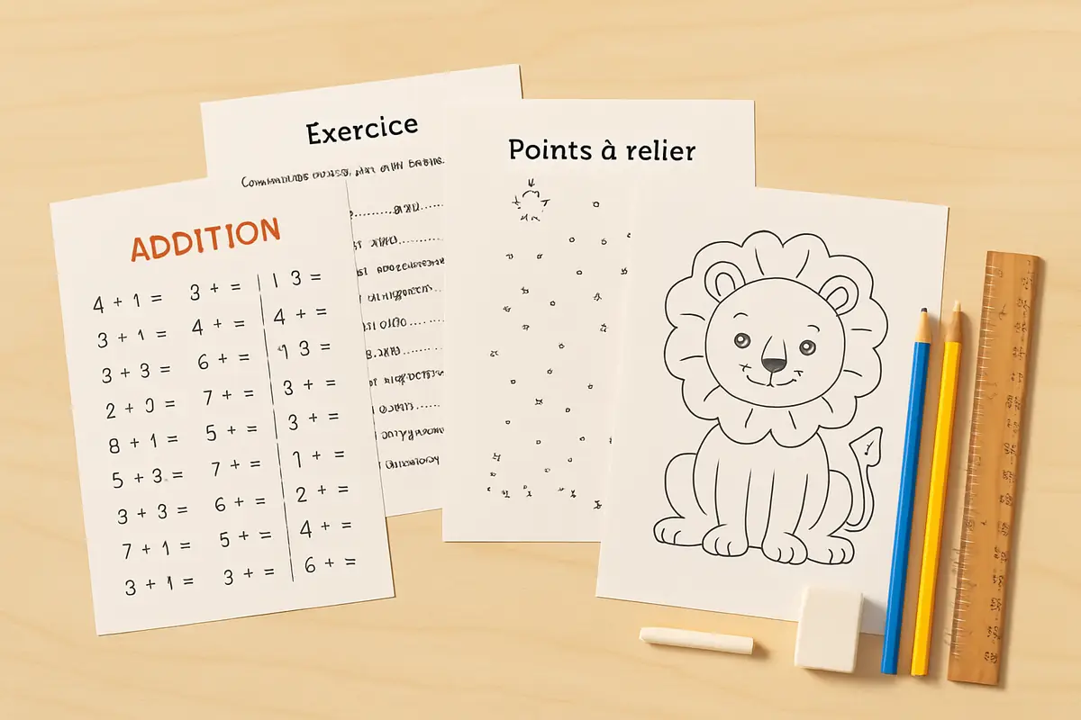 Jeux éducatifs à imprimer pour enfants