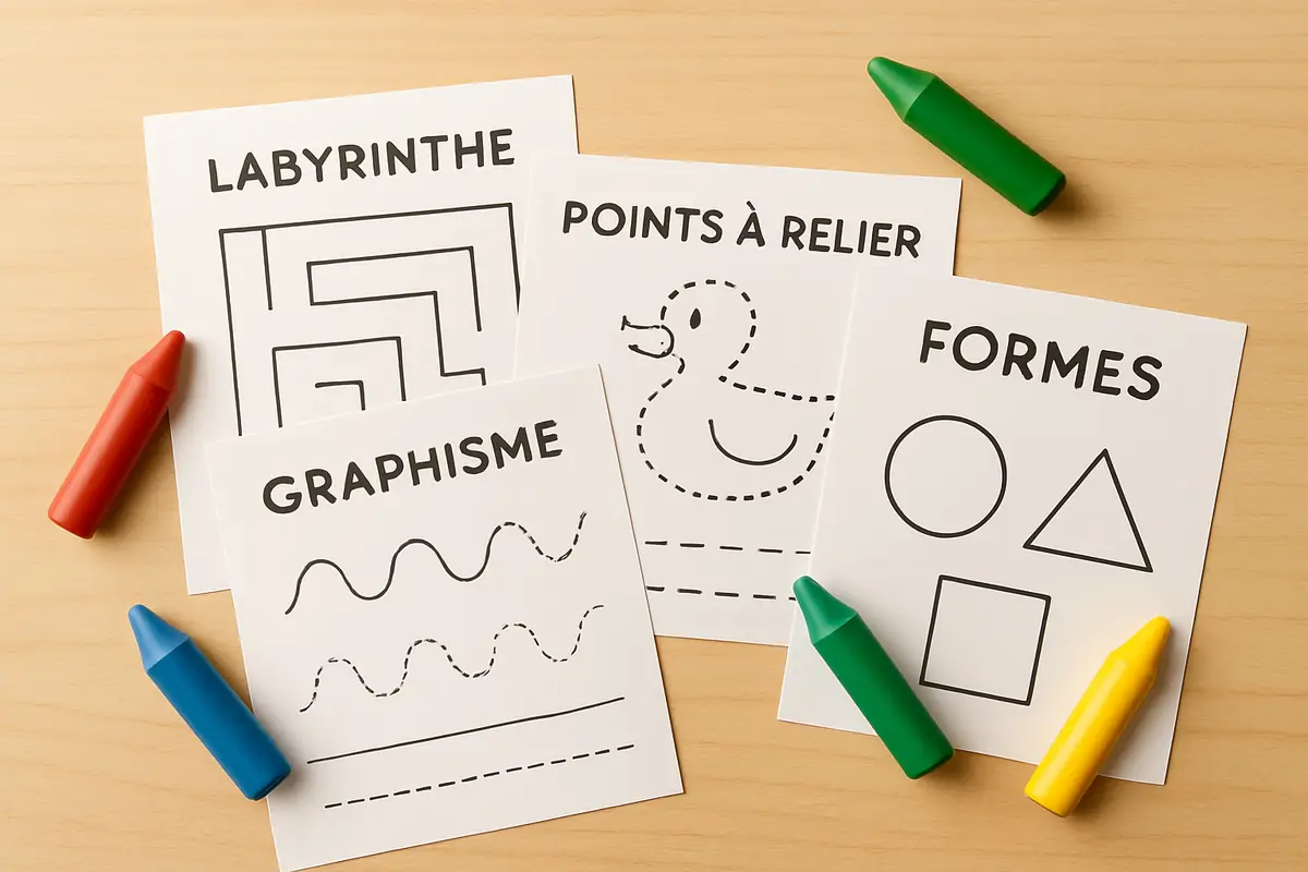 Jeux maternelle à imprimer pour PS MS GS