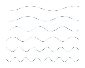 Graphisme vagues moyenne section grandes vagues progressives à imprimer