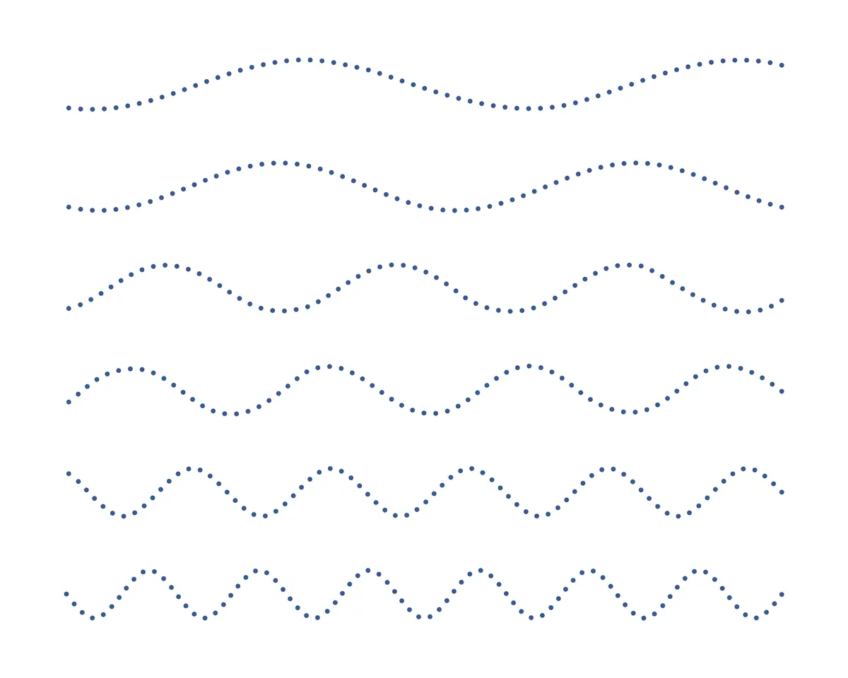 Graphisme vagues moyenne section grandes vagues progressives à imprimer