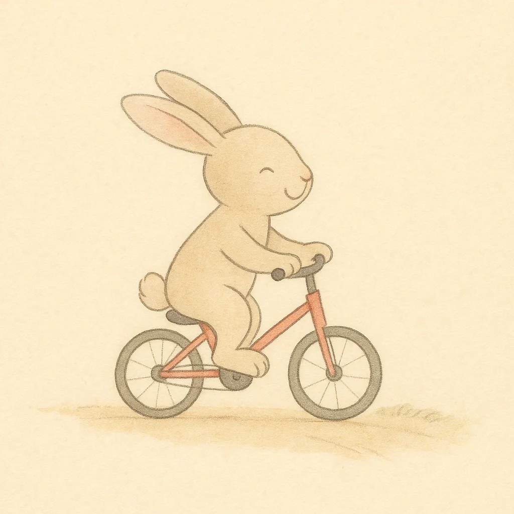 Illustration du texte : Le vélo de Tom