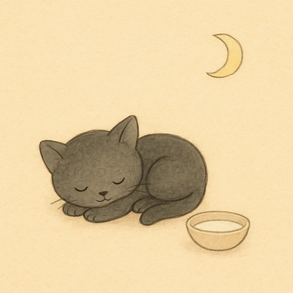 Illustration du texte : Le chat de Noé