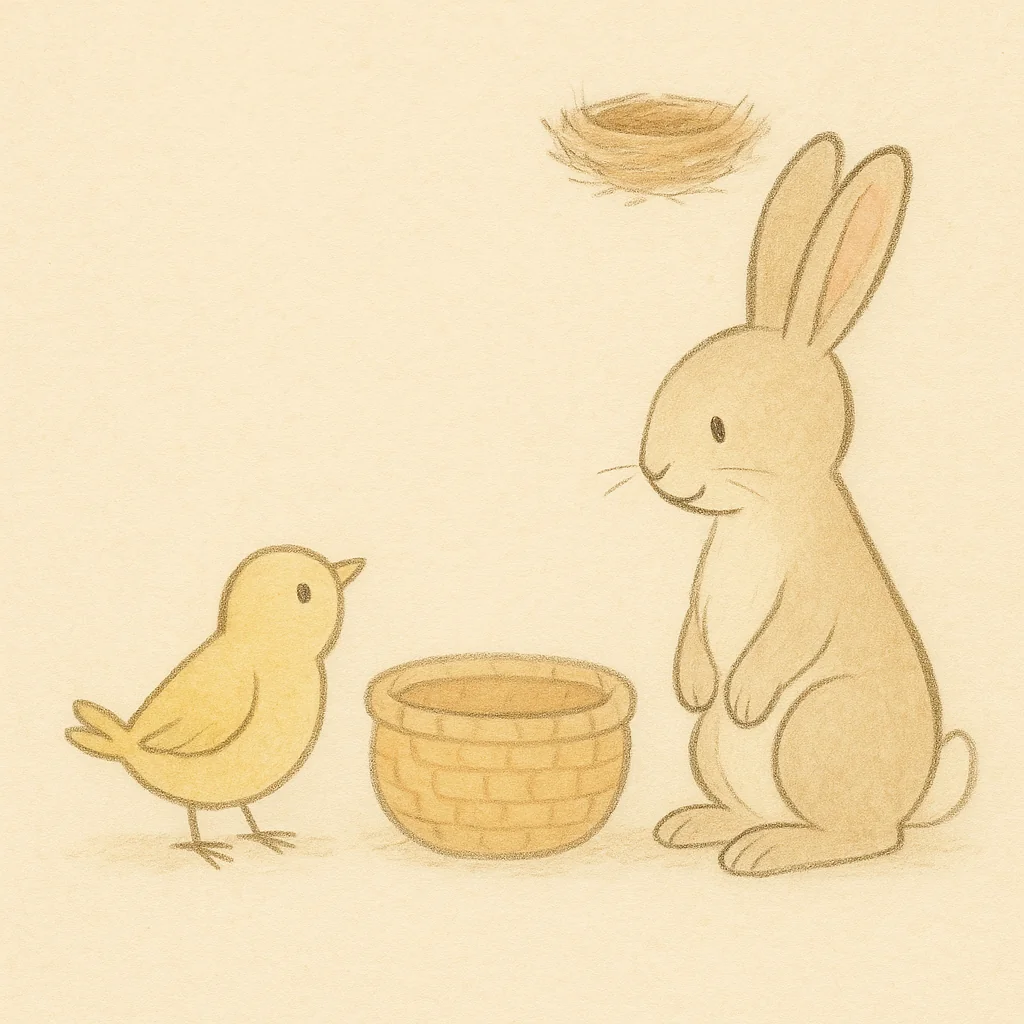 Illustration du texte : Le petit oiseau
