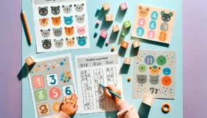 Fiches de numeration CE1 sur les nombres jusqu'a 100