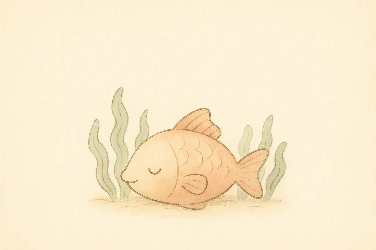 Poisson qui se repose