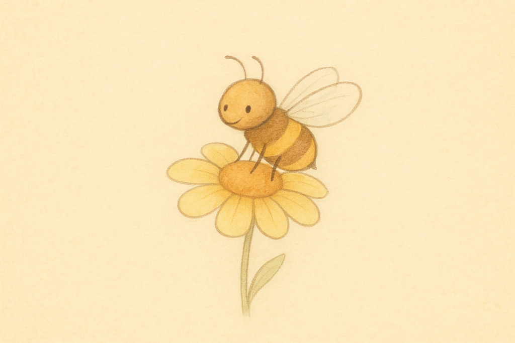 Abeille sur une fleur