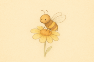 Abeille sur une fleur