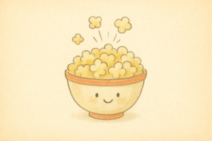 Pop-corn qui éclate