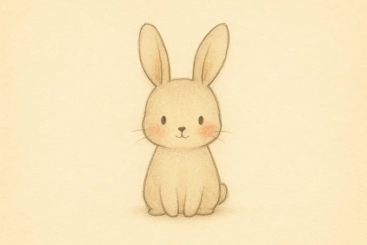 Petit animal aux joues roses