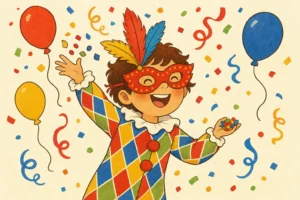 Coloriage carnaval à imprimer : 10 dessins gratuits