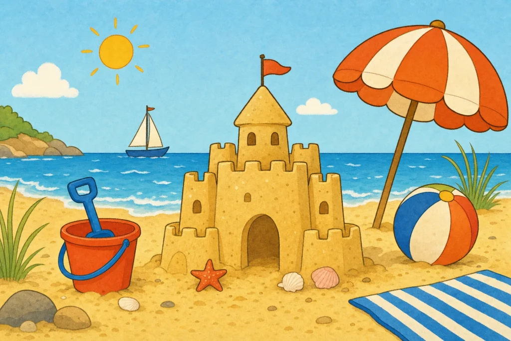 Coloriage été à imprimer : 10 dessins gratuits
