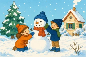 Coloriage hiver à imprimer : 10 dessins gratuits