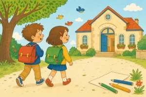 Coloriage rentrée à imprimer : 10 dessins gratuits